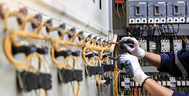 Professional Electrician technician working in Naples Park, FL